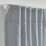 STRANDMALÖRT Cortinas, 1 par, gris claro/+cinta de fruncir, 57x98 "