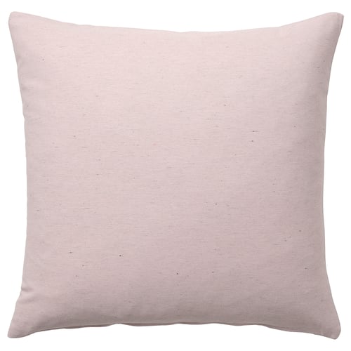 STRANDMALÖRT Funda para cojín, rosado claro, 20x20 "