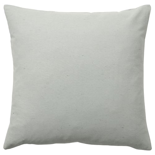 STRANDMALÖRT Funda para cojín, verde claro, 20x20 "