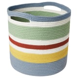 STRANDSKATA Bolsa de almacenaje, trenzado/multicolor, 11 ¾ "