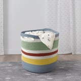 STRANDSKATA Bolsa de almacenamiento, trenzado/multicolor, 7 ¾ "