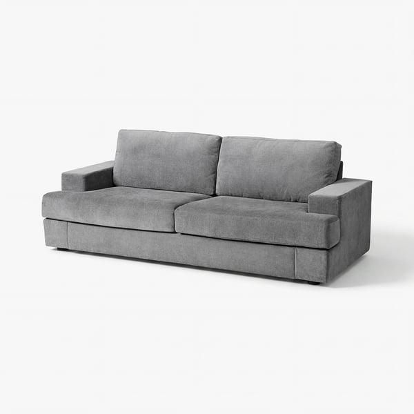SUNDBRON Sofá, Johanneshov gris oscuro