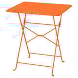 SUNDSÖ Mesa, naranja viva exterior, 25 5/8x25 5/8 "