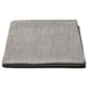 SVARTSENAP Mantel, gris, 57x94 "
