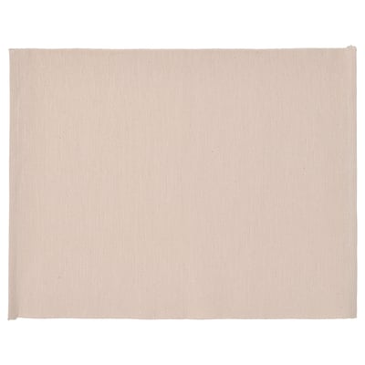 SVARTSENAP Mantel individual, natural, 14x18 "