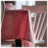 SVARTSENAP Mantel, rojo-rosado, 57x94 "