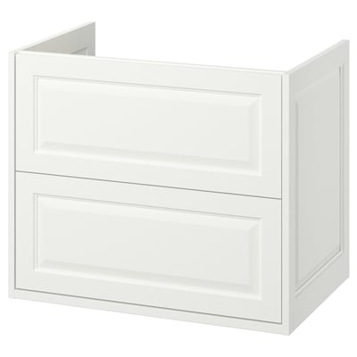 TÄNNFORSEN Mueble para baño+cajones, blanco, 30x21x25 1/8 "