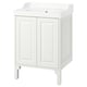 TÄNNFORSEN / RUTSJÖN Tocador de baño+puertas, blanco, 25 1/4x21 7/8x36 3/4 "