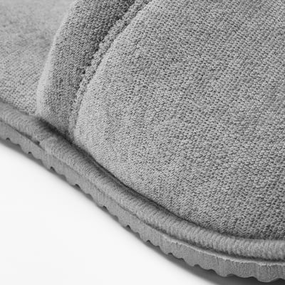 TÅSJÖN Pantuflas, gris, S/M