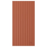 TERRSJÖ Puerta, marrón rojizo motivo de ondas, 15x30 "