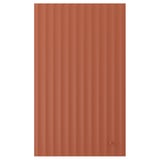 TERRSJÖ Puerta, marrón rojizo motivo de ondas, 18x30 "