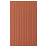 TERRSJÖ Puerta, marrón rojizo motivo de ondas, 24x40 "