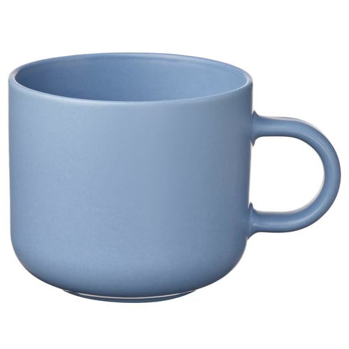 TOBISFISK Taza, azul/lila, 17 oz