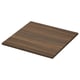 TOLKEN Barra de baño, marrón efecto de nogal/tablero laminado, 25x21 1/2 "