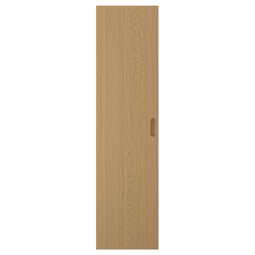 TONSTAD Puerta, chapa de roble, 19 1/2x76 3/4 "