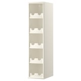 TORNVIKEN Gabinete abierto, color hueso, 9x14 5/8x40 "