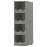 TORNVIKEN Gabinete abierto, gris, 9x14 5/8x30 "