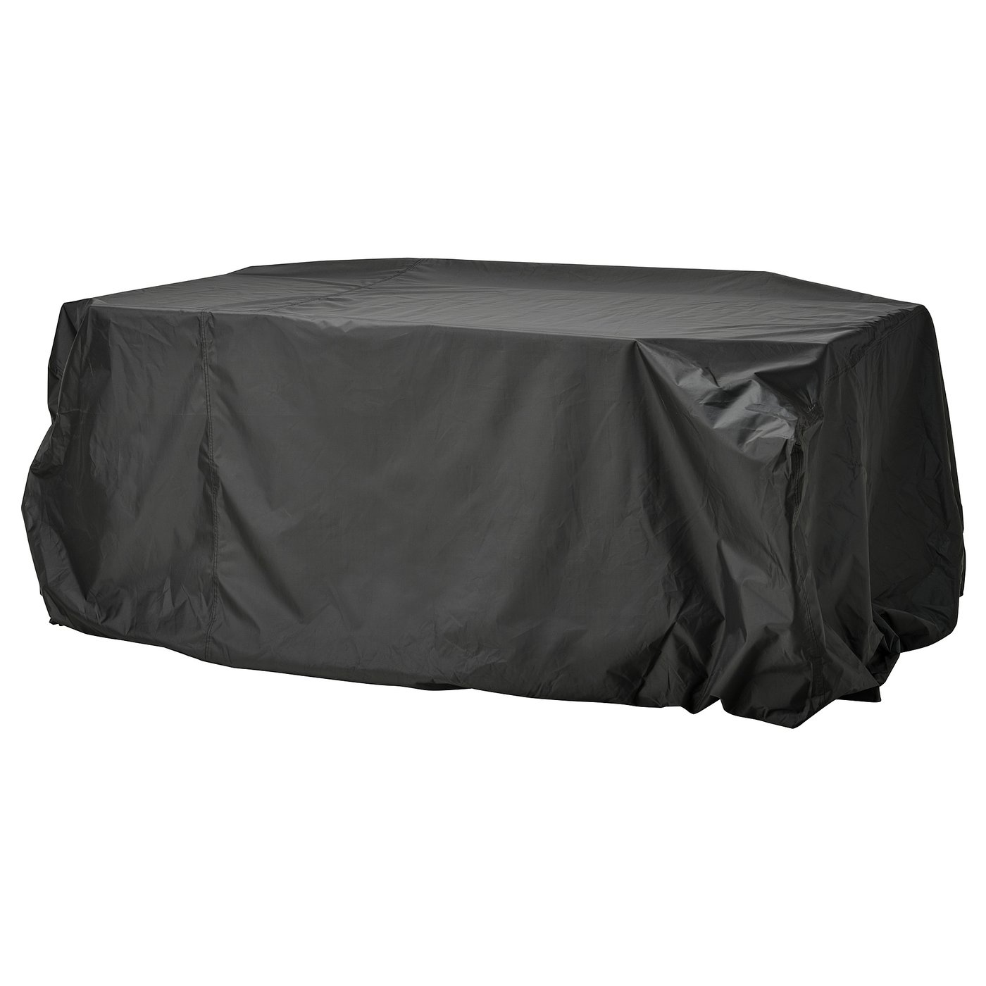 STARTWO Funda Impermeable Para Muebles De Exterior, 4 Piezas Para Sofá Exterior, Sillas De Césped, Mesa Auxiliar, Resistente Al Viento Con Correa De Hebilla, Color Gris