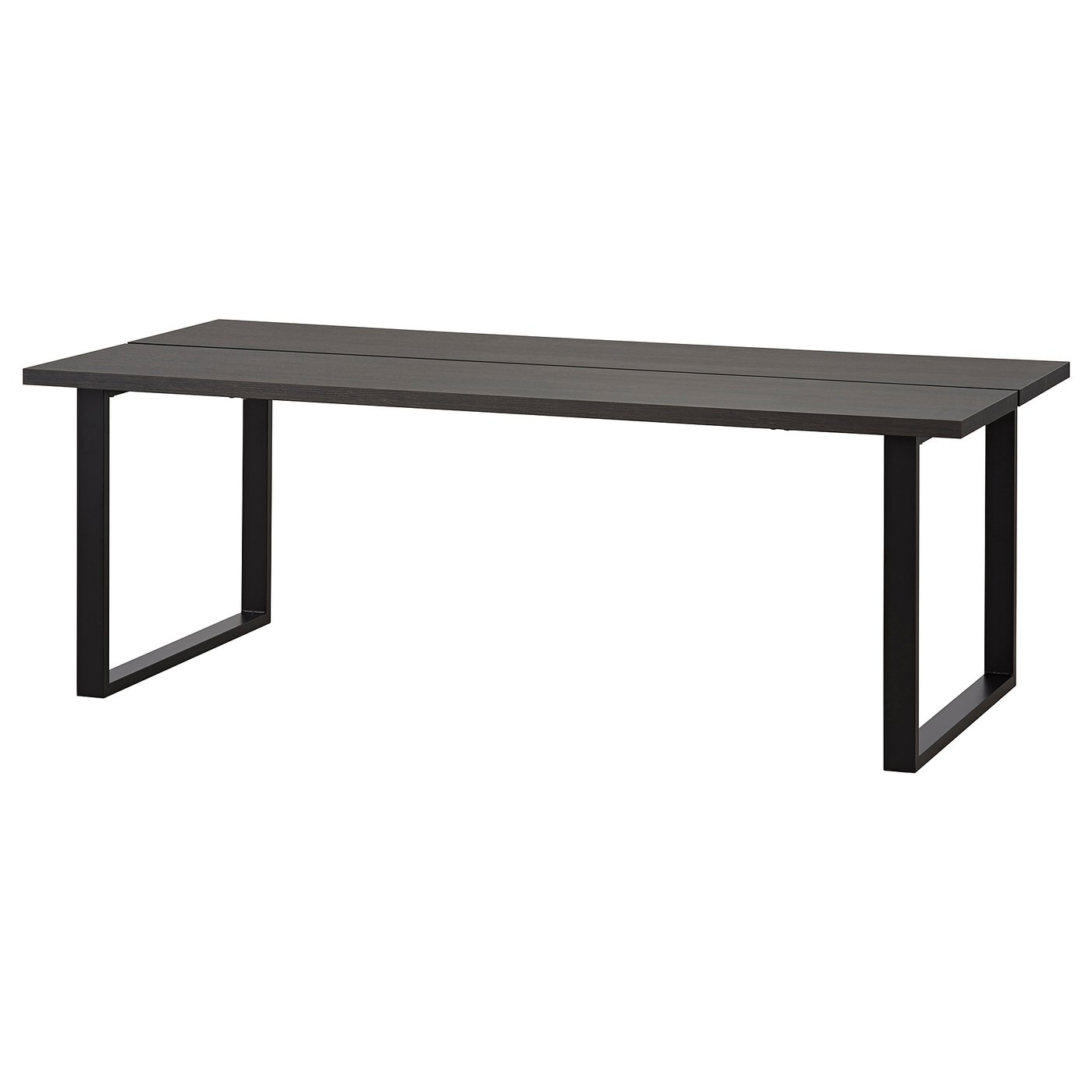 Estructura Para Mesa KTC Tec TR80s-500 - Par De Patas Negras, Medidas 720 Mm Alto X 500 Mm Ancho, Perfil 80x20 Mm