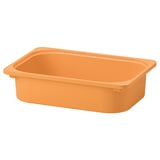 TROFAST Caja de almacenaje, naranja clara, 16 ½x11 ¾x4 "