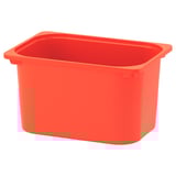TROFAST Caja de almacenaje, naranja, 16 ½x11 ¾x9 "