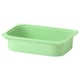 TROFAST Caja de almacenaje, verde claro, 16 ½x11 ¾x4 "