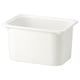 TROFAST Caja de almacenamiento, blanco, 16 ½x11 ¾x9 "