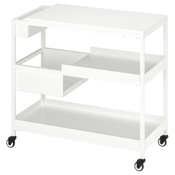 TROTTEN Carrito, blanco, 31 1/2x15 3/4 "