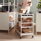 TROTTEN Carrito, blanco, 31 1/2x15 3/4 "
