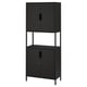 Opción: TROTTEN Gabinete+puertas, antracita, 27 1/2x13 3/4x68 1/8 "
