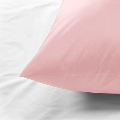 ULLVIDE Funda de almohada, rosado claro, Tamaño queen