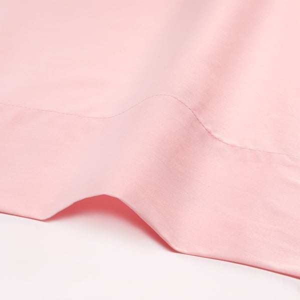 ULLVIDE Juego de sábanas, rosado claro, Tamaño queen