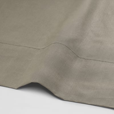 ULLVIDE Sábana encimera, beige grisáceo, Tamaño queen