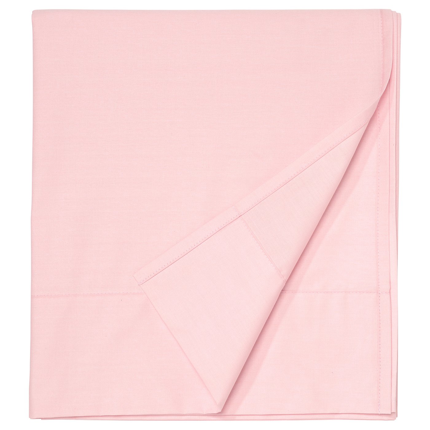 ULLVIDE Sábana encimera, rosado claro, Tamaño King