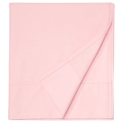ULLVIDE Sábana encimera, rosado claro, Twin/Twin extra largo