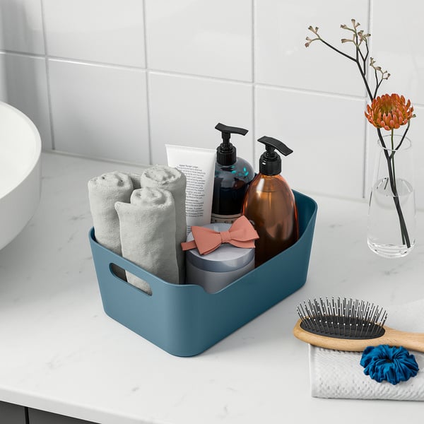 UPPDATERA Caja, gris-azul, 9 1/2x6 3/4 "