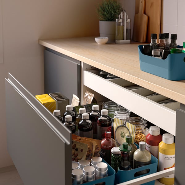 UPPDATERA Caja, gris-azul, 9 1/2x6 3/4 "