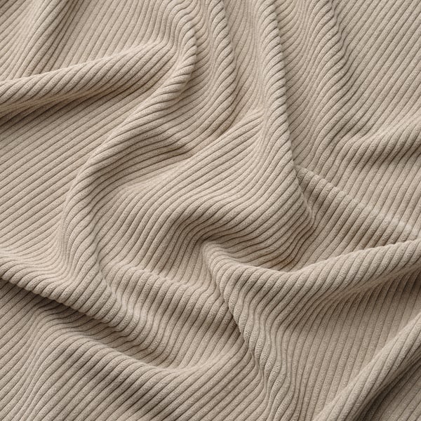 UPPLAND Funda de sofá+chaise longue, Kelinge beige
