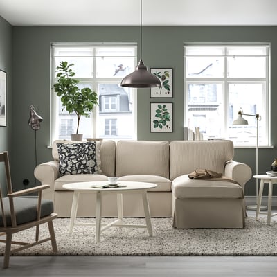 UPPLAND Módulo seccional, 4 plazas, Kelinge beige