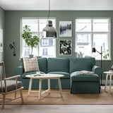 UPPLAND Módulo seccional, 4 plazas, Kelinge gris turquesa