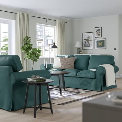 UPPLAND Sofá, Kelinge gris turquesa