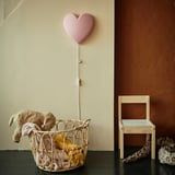 UPPLYST Aplique LED, corazón rosado