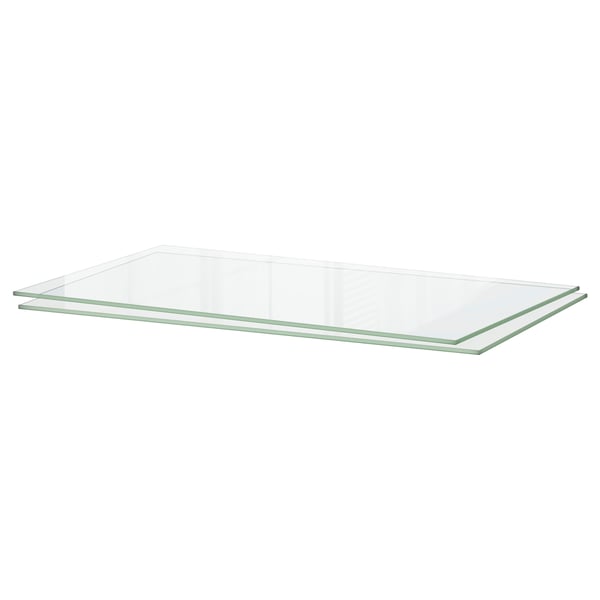 UTRUSTA Estante, vidrio, 24x14 3/4 "