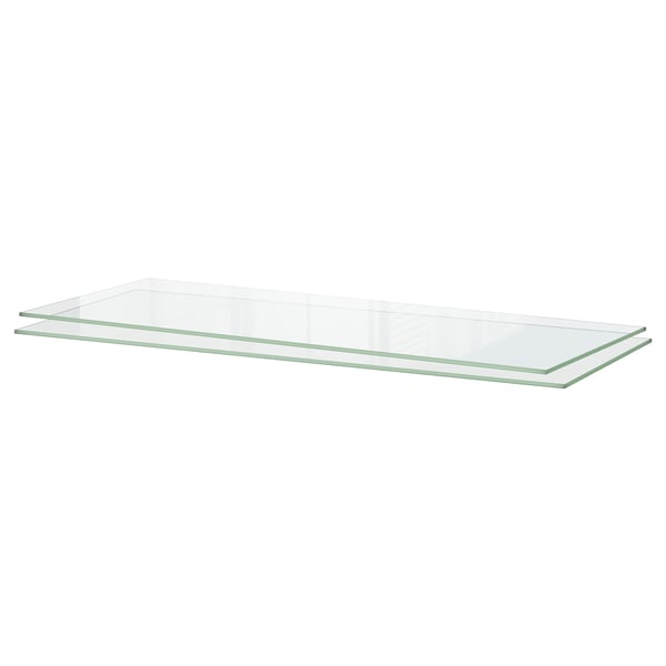 UTRUSTA Estante, vidrio, 36x14 3/4 "