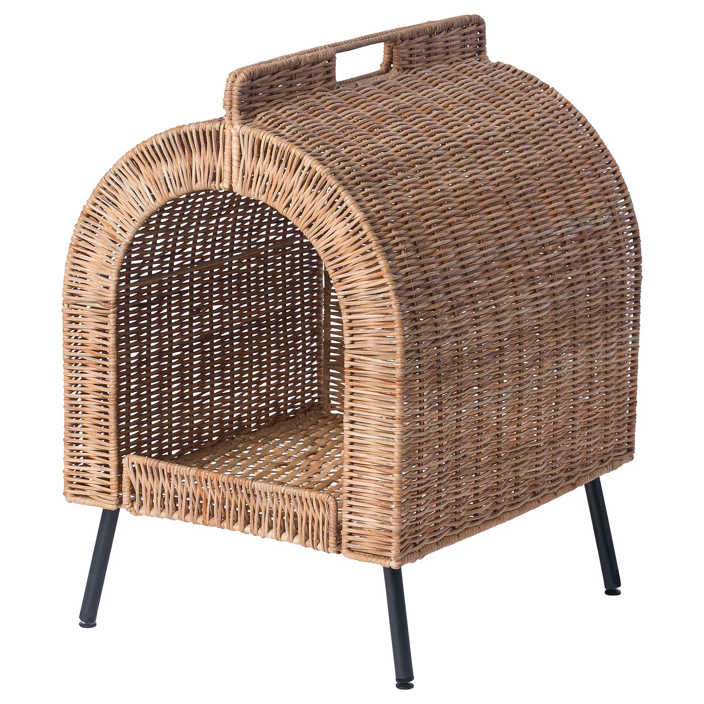 UTSÅDD Casa para gatos+patas ratán