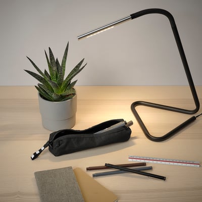 VÄRLDENS Bolsa para accesorios, negro, 8 ¼x1 ½x1 ½ "