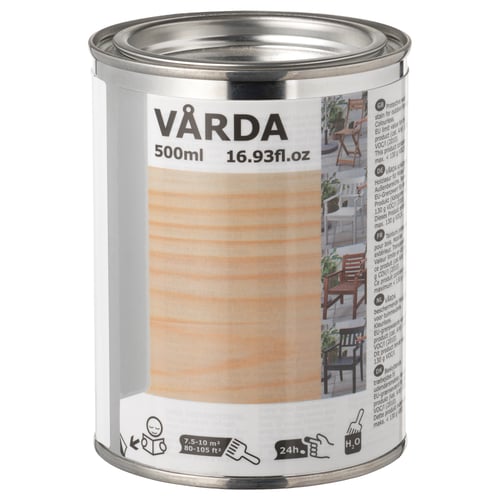 VÅRDA Tinte para madera, uso exterior, sin color
