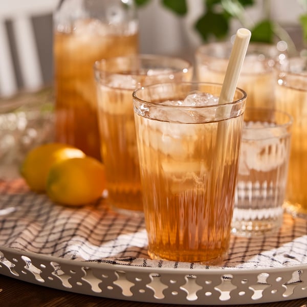 VARDAGEN Vaso, vidrio transparente, 15 oz
