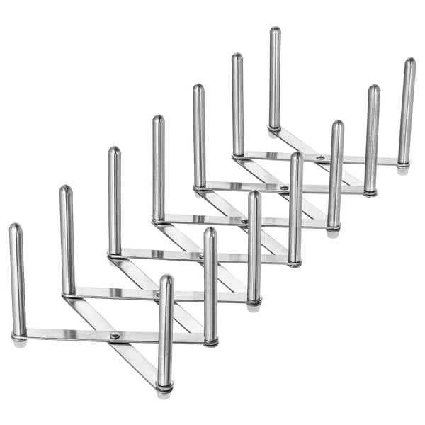 VARIERA Organizador para tapas de ollas, acero inoxidable