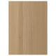 Opción: VEDHAMN Panel lateral, roble, 26x36 "